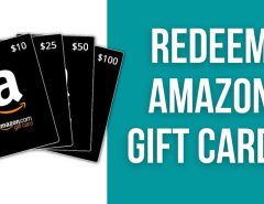 How do you redeem a gift card bought from Amazon