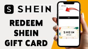 Shein mobile app showing loyalty points balance and rewards redemption interface for online shopping discounts