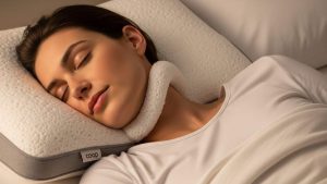 Coop shredded memory foam pillow with perfect neck alignment