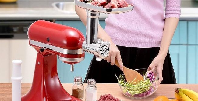 KITOART food grinder attachment grinding fresh meat at home